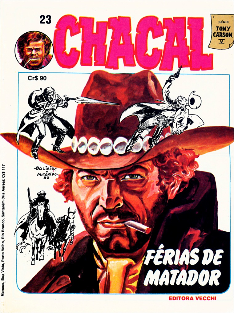 Chacal #23 - Série Tony Carson